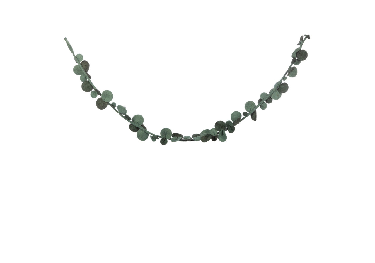 Guirlande en feutre d'eucalyptus - 180 cm de charme naturel - 20010946 - KidsDepot