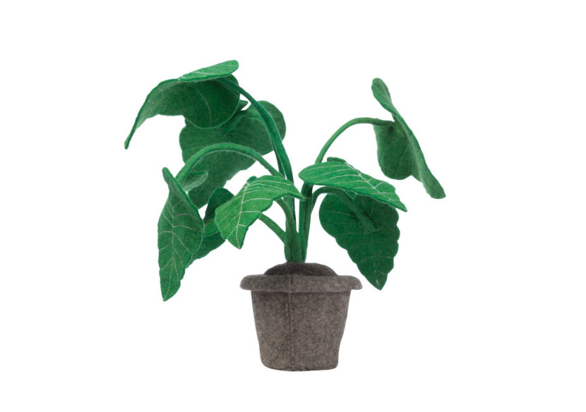 Plante décorative Alocasia en feutre - Élégance assurée - 20010942 - KidsDepot