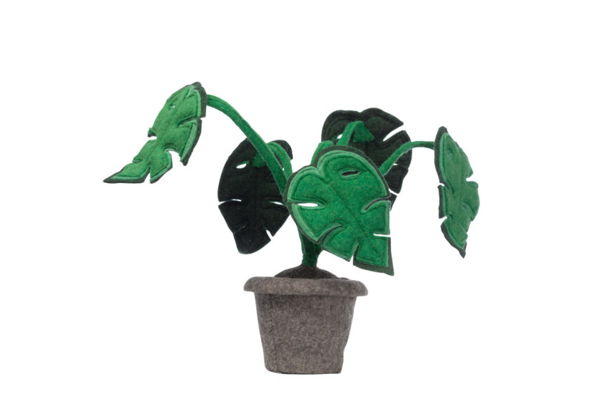 Plante Monstera - Décoration en feutre tendance - 20010940 - KidsDepot