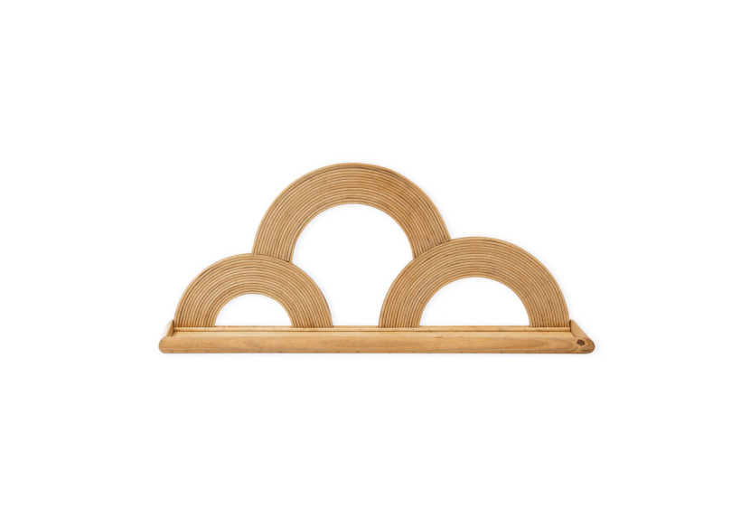 Étagère murale MARA - Étagère en rotin décorative - 20010691 - KidsDepot