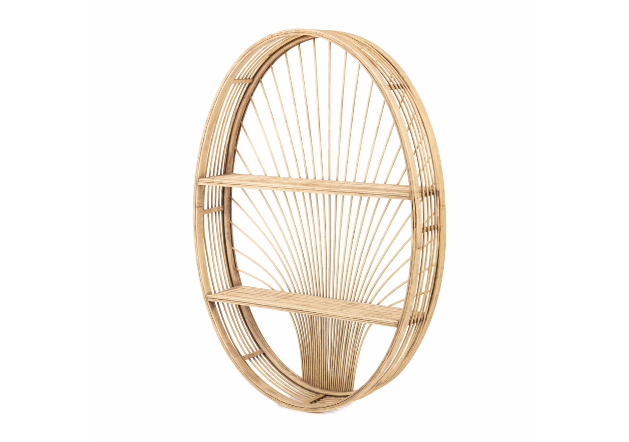 Messa - Étagère murale en rotin élégante - 20010684 - KidsDepot