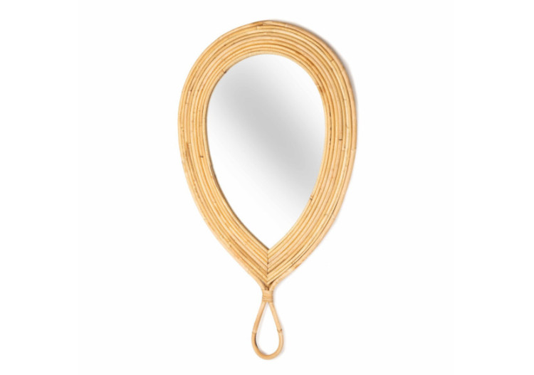 Mica - Miroir en bambou polyvalent - 20010681 - KidsDepot