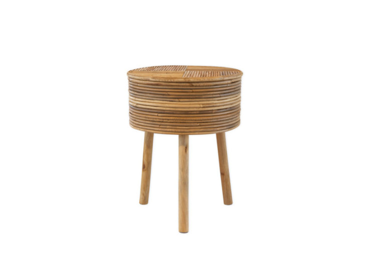 Table d'appoint Mace - Table de rangement en rotin - 20010676 - KidsDepot