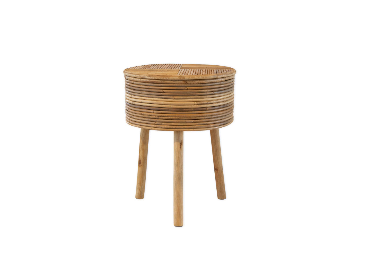 Table d'appoint Mace - Table de rangement en rotin - 20010676 - KidsDepot