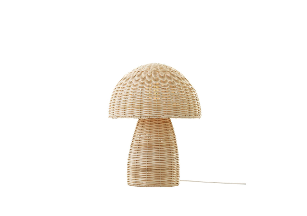 Lampe de table LEPISTA - Lampe en rotin naturel - 20010653 - KidsDepot