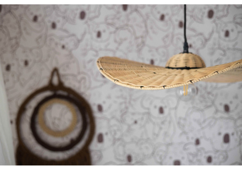 Suspension Vayen - Élégante en rotin naturel - 20010626 - KidsDepot Suspension Vayen - Élégante en rotin naturel - 20010626 - KidsDepot