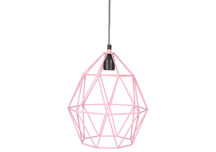 Suspension Wire - Design moderne rose 27cm - 20010521 - KidsDepot