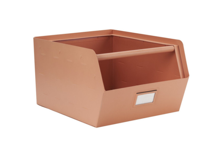 Bac Métallique Original - Rose, Empilable et Pratique - 20010411 - KidsDepot