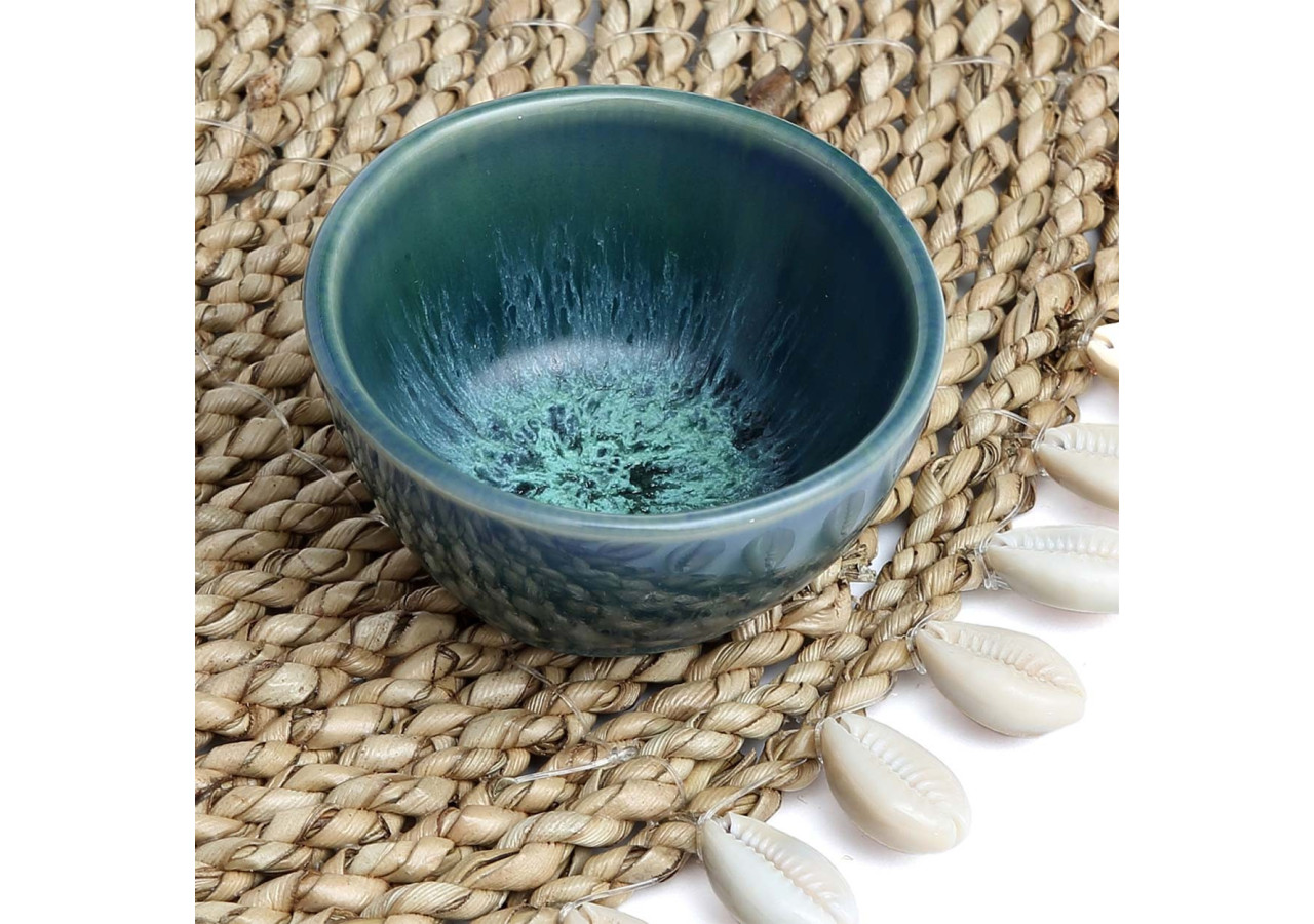 Bol à Sauce Aqua - Très Petite taille, Set de 4 - POCE085Bl-SET4 - Bazar Bizar