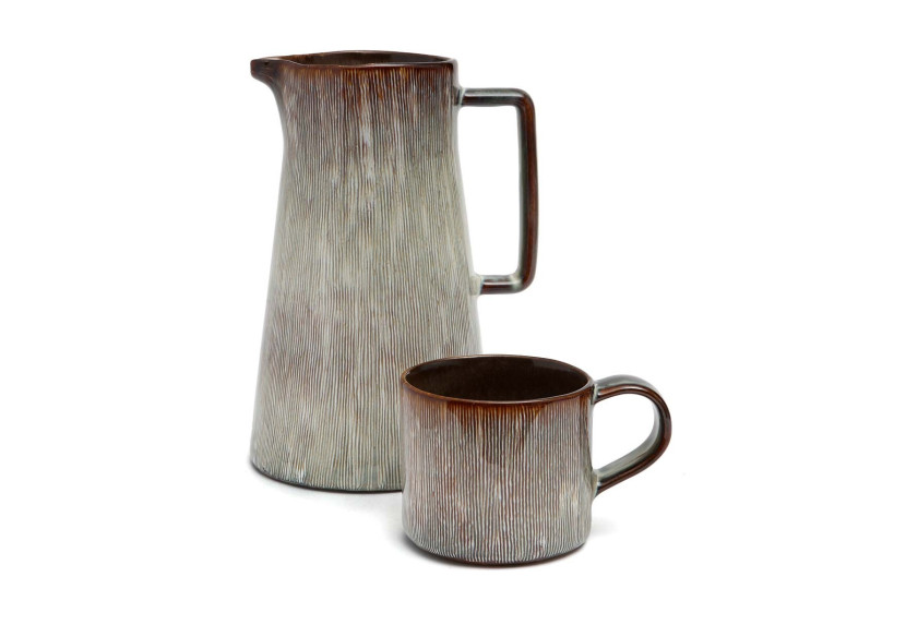 Mug Peniche - Design moderne et artisanal, set de 6 - POCE073Y-SET6 - Bazar Bizar Mug Peniche - Design moderne et artisanal, set de 6 - POCE073Y-SET6 - Bazar Bizar