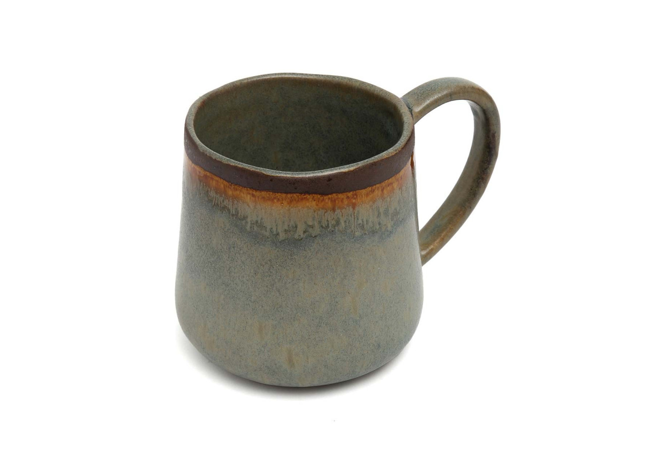 Mug C������a - Set de 6 - Finitions artisanales et tons terreux - POCE070Y-SET6 - Bazar Bizar