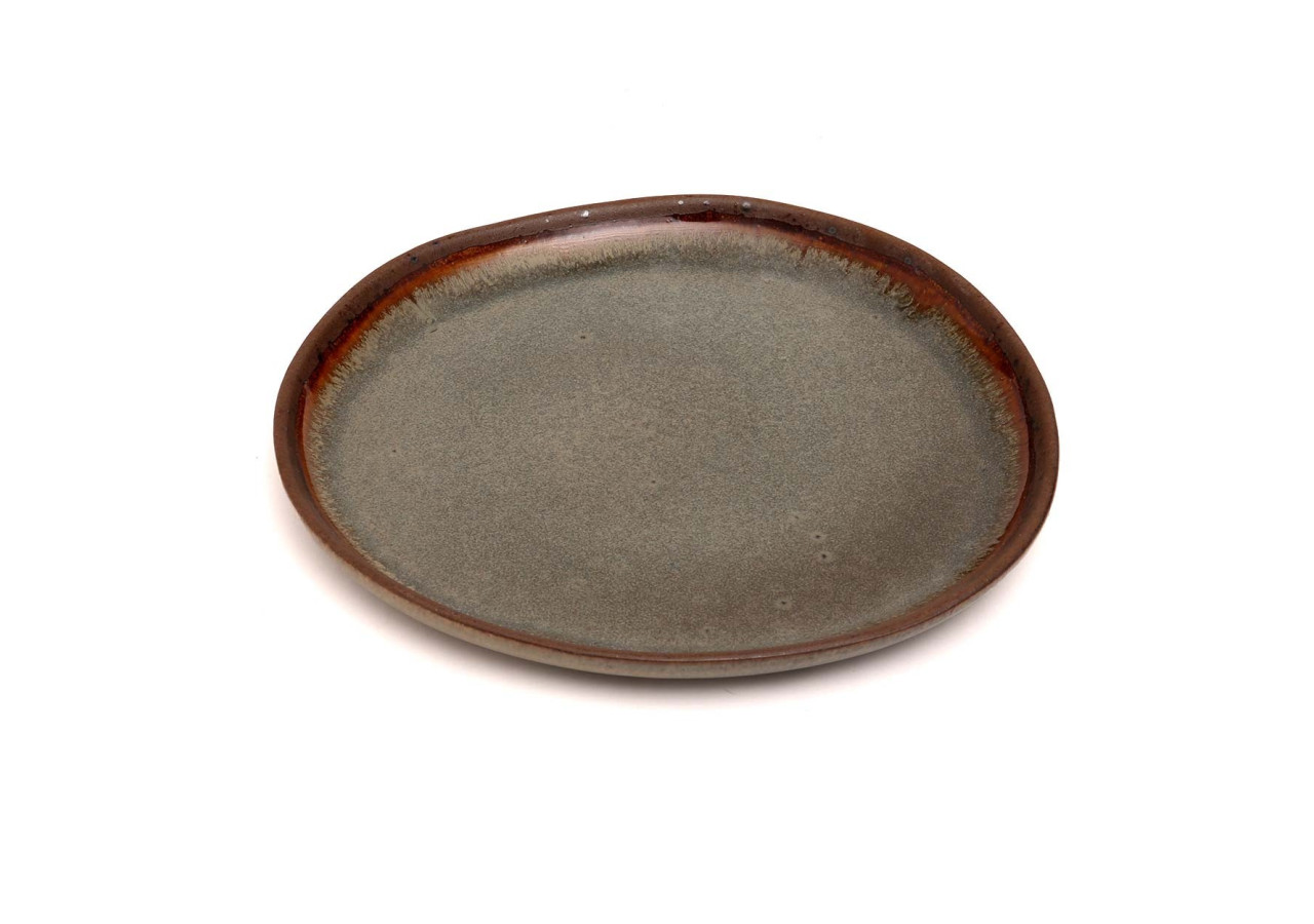 Assiette Céria - Élégance artisanale, set de 6 - POCE064Y-SET6 - Bazar Bizar