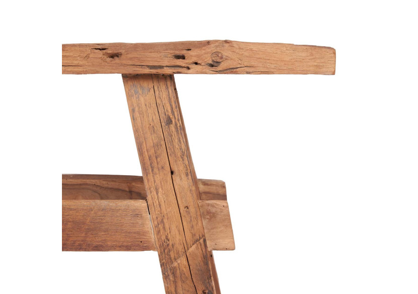 Banc Rustique Beauteous - Élégance Naturelle en Teck - JACI032N - Bazar Bizar