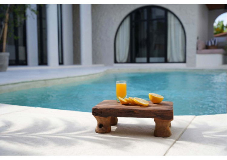 Plateau Delish - en Teck Naturel - JACI031N - Bazar Bizar 2