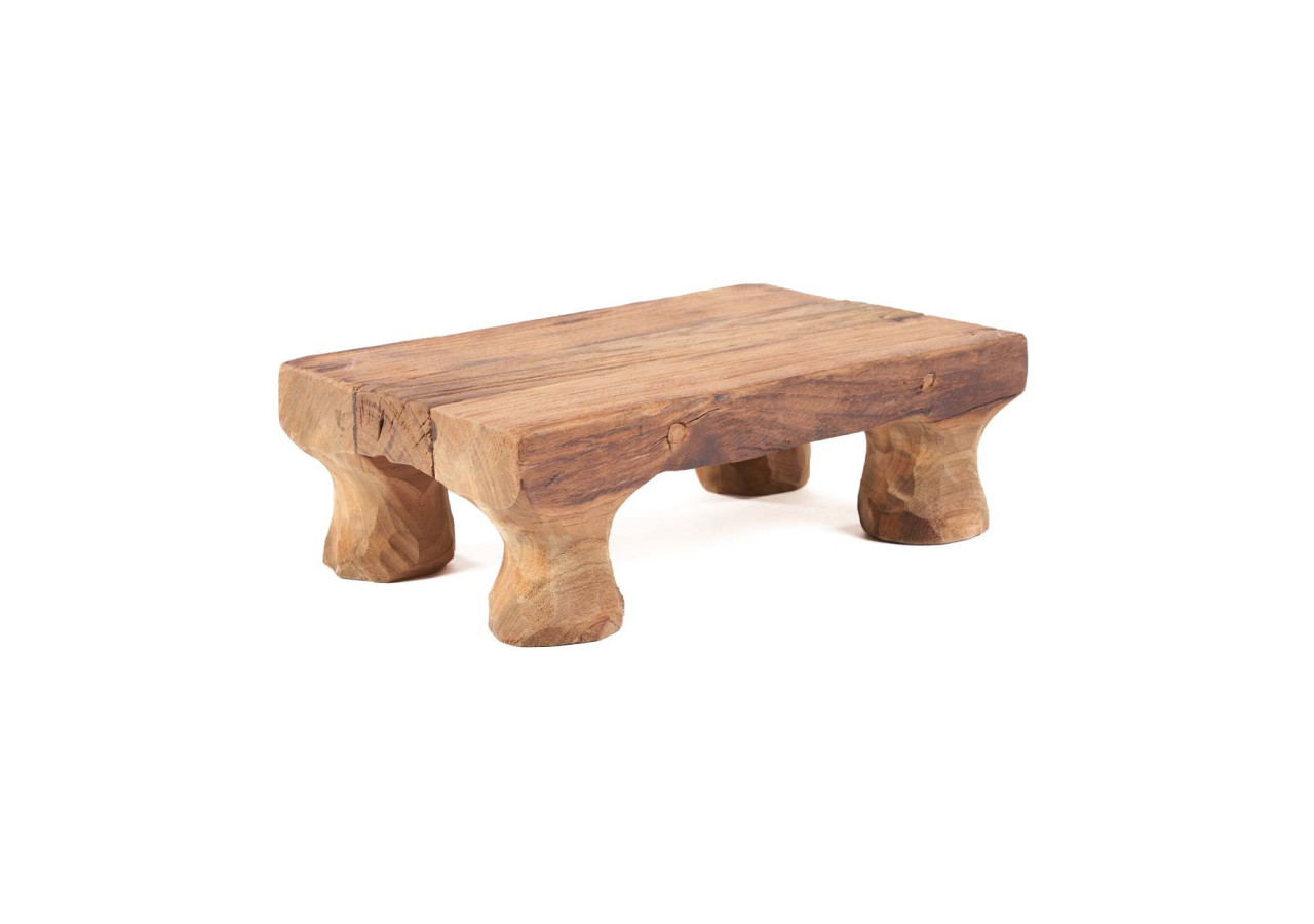 Plateau Delish - en Teck Naturel - JACI031N - Bazar Bizar