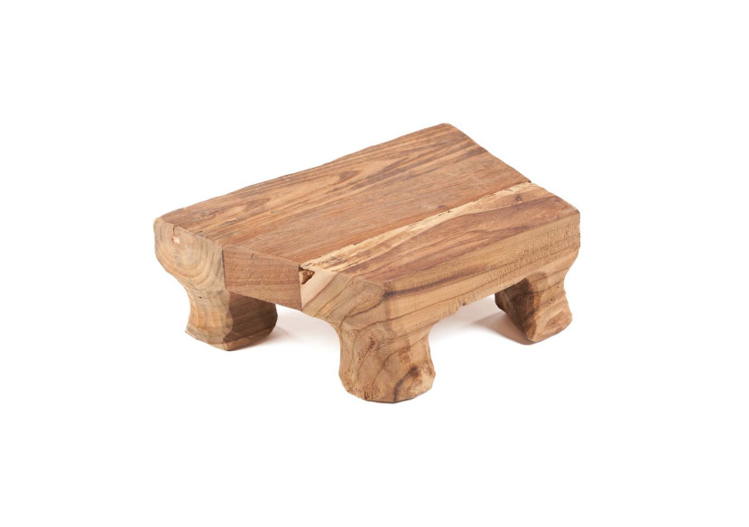 Plateau Yummy - Bois de teck naturel - Élégance et praticité - JACI030N - Bazar Bizar Plateau Yummy - Bois de teck naturel - Élégance et praticité - JACI030N - Bazar Bizar