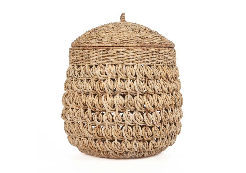 Panier Tarajih - Naturel - Grand - JACAS006N-L - Bazar Bizar