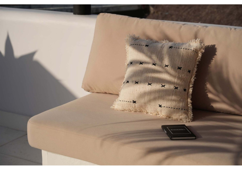 Housse de Coussin The French Kiss - Style Parisien Élégant - BARI011NB-50x50 - Bazar Bizar Housse de Coussin The French Kiss - Style Parisien Élégant - BARI011NB-50x50 - Bazar Bizar