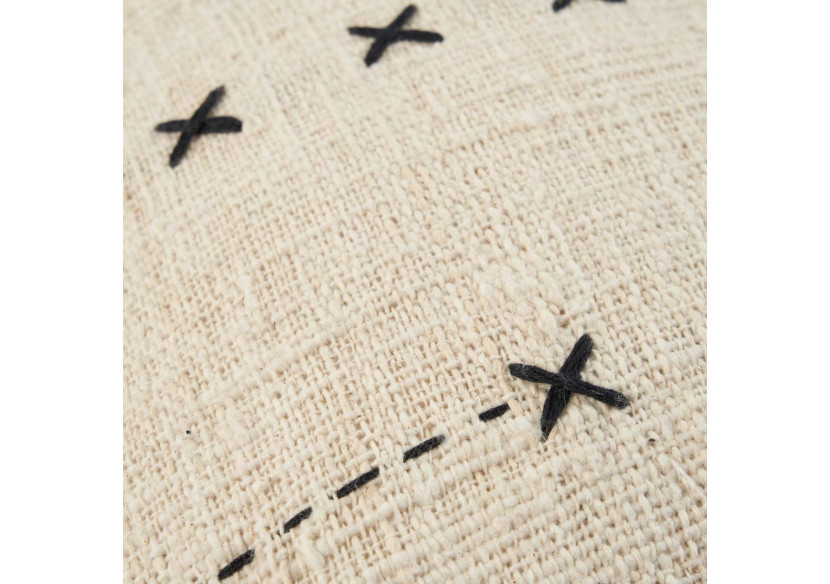 Housse de Coussin The French Kiss - Style Parisien Élégant - BARI011NB-50x50 - Bazar Bizar Housse de Coussin The French Kiss - Style Parisien Élégant - BARI011NB-50x50 - Bazar Bizar