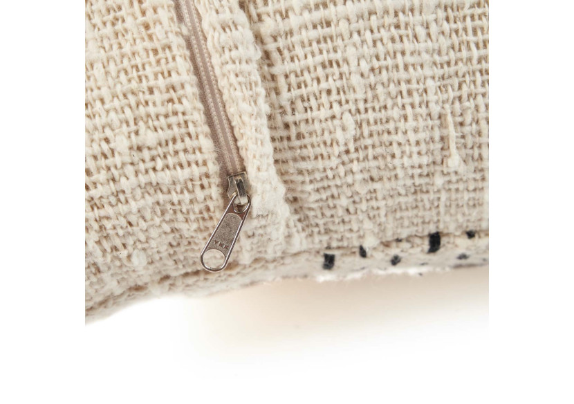 Housse de Coussin The Misty - Chic Naturel Noir - BARI002NB-50X50 - Bazar Bizar Housse de Coussin The Misty - Chic Naturel Noir - BARI002NB-50X50 - Bazar Bizar