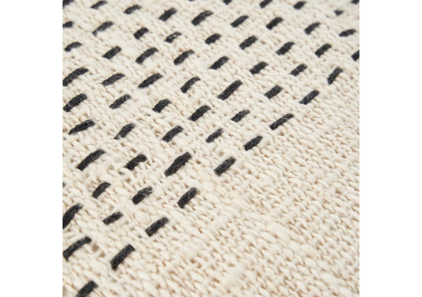 Housse de Coussin The Misty - Chic Naturel Noir - BARI002NB-50X50 - Bazar Bizar Housse de Coussin The Misty - Chic Naturel Noir - BARI002NB-50X50 - Bazar Bizar