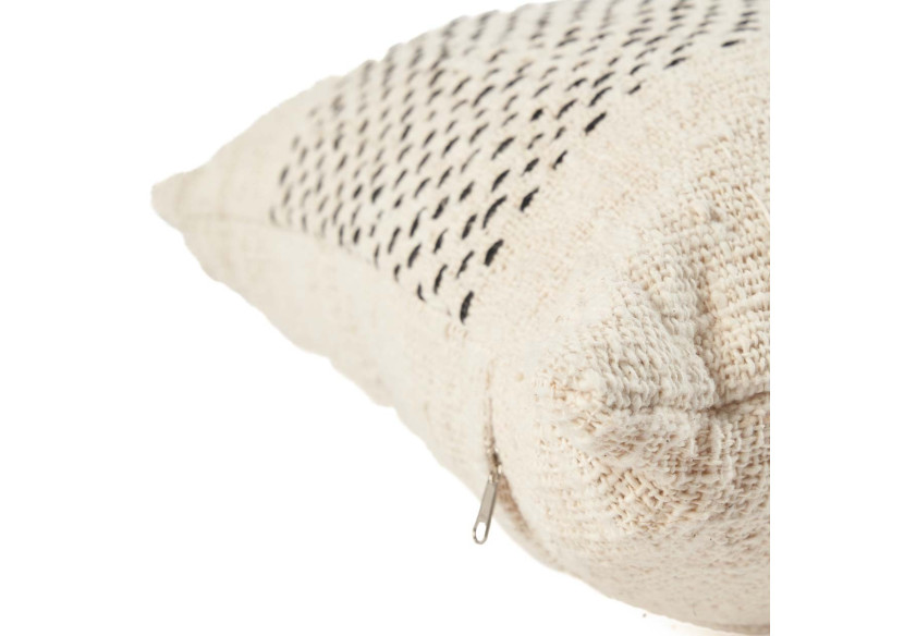 Housse de Coussin The Misty - Chic Naturel Noir - BARI002NB-50X50 - Bazar Bizar Housse de Coussin The Misty - Chic Naturel Noir - BARI002NB-50X50 - Bazar Bizar