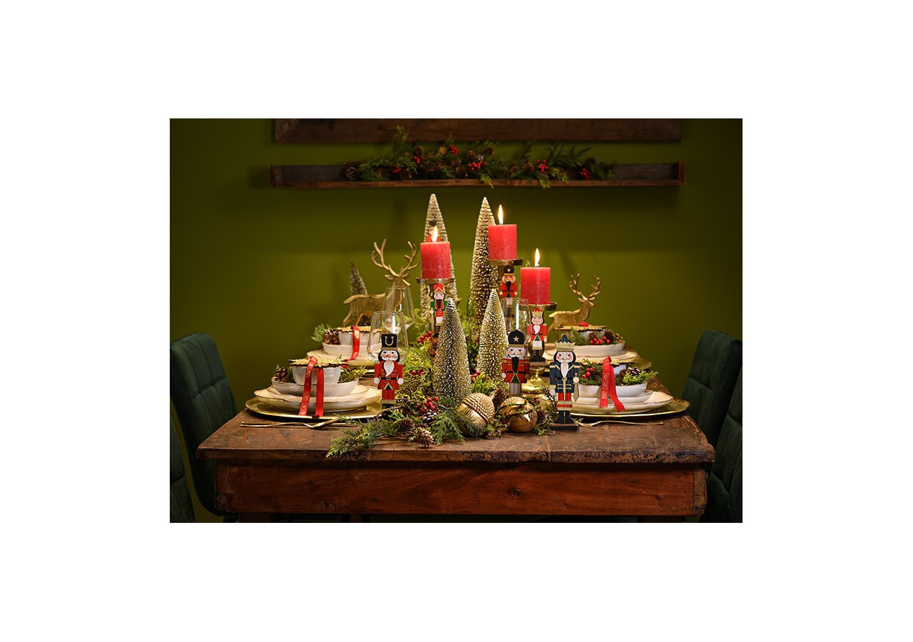 Bougeoir Multifonction en Métal - Or 10x30x10cm - 10032977 - WURM