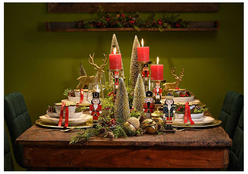 Bougeoir Multifonction en Métal - Or 10x30x10cm - 10032977 - WURM