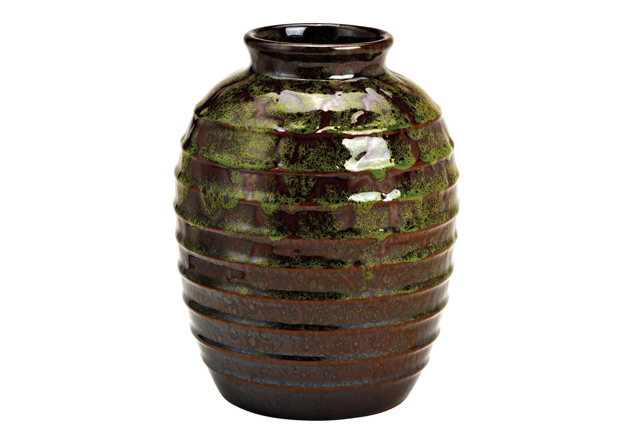 Vase en céramique verte - Dimensions 17x24x17cm - 10032314 - WURM