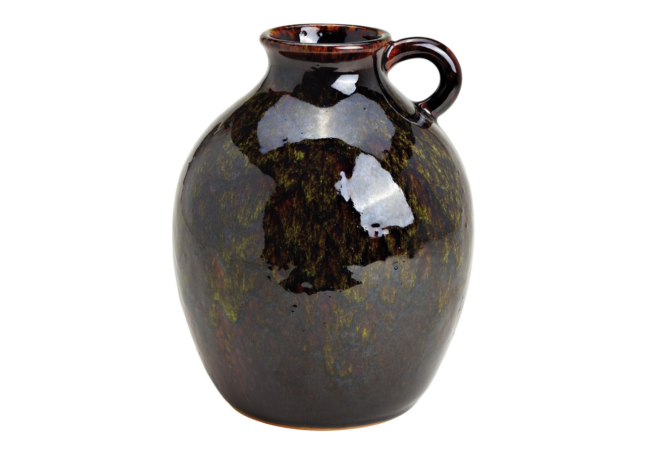 Vase en céramique - Pichet vert 19x24x19cm - 10032304 - WURM