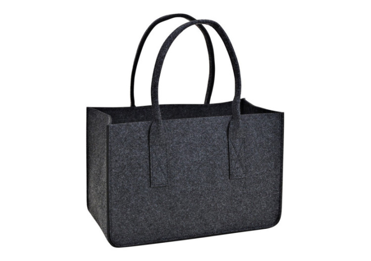 Sac en feutre gris - Dimensions 38x25x19cm - 10031737 - WURM