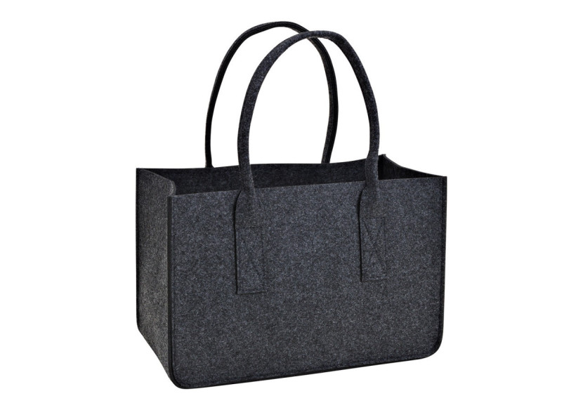 Sac en feutre gris - Dimensions 38x25x19cm - 10031737 - WURM