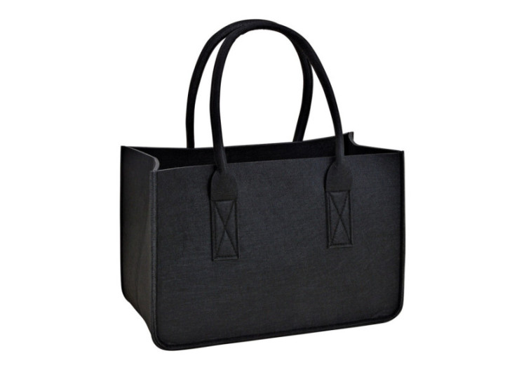 Sac en feutre noir - Dimensions 38x25x19cm - 10031736 - WURM