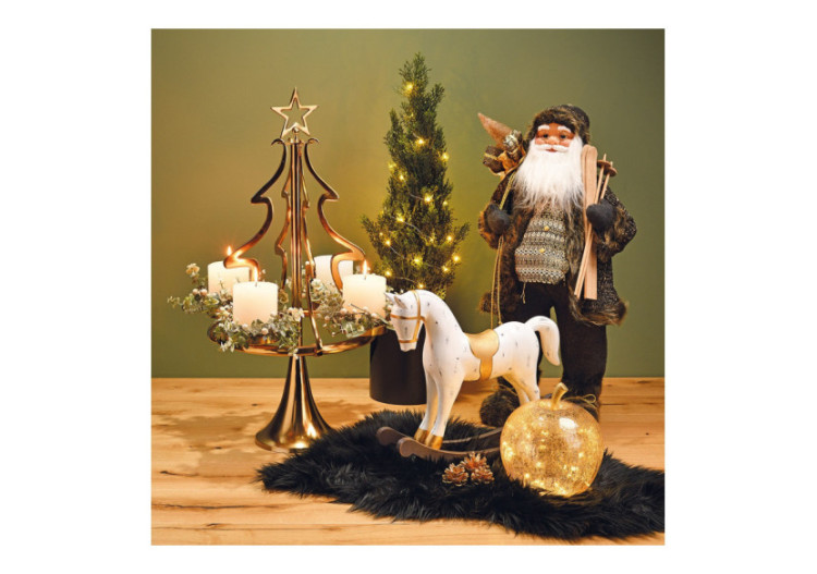 Décoration de Noël Arbre en Métal - 48x86x48cm - 10031616 - WURM 2