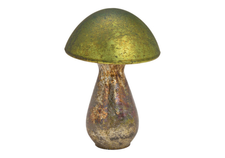 Champignon en verre - Vert 14 x 21 x 14cm - 10030582 - WURM