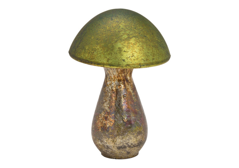 Champignon en verre - Vert 14 x 21 x 14cm - 10030582 - WURM