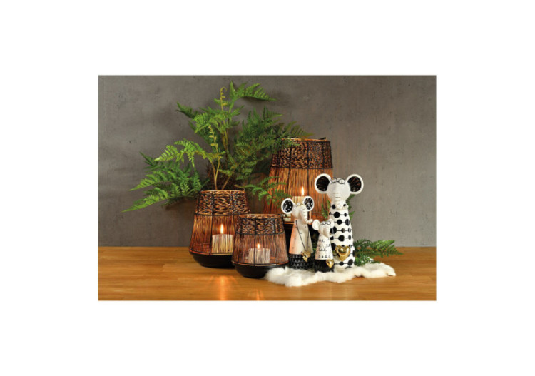 Éléphant avec Lunettes en Céramique - Dimensions 11x23x9cm - 10029237 - WURM 2