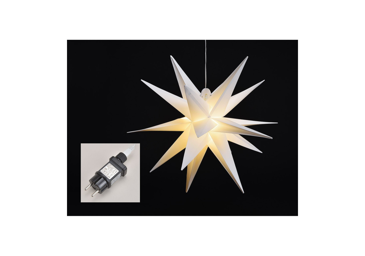 Étoile LED Pliable - SMD, Extérieur, 60cm - 10029121 - WURM
