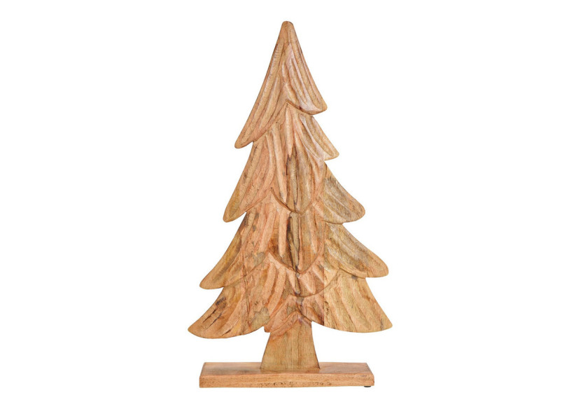 Sapin de Noël en Bois de Mangue - Dimensions 41x68x10cm - 10027336 - WURM