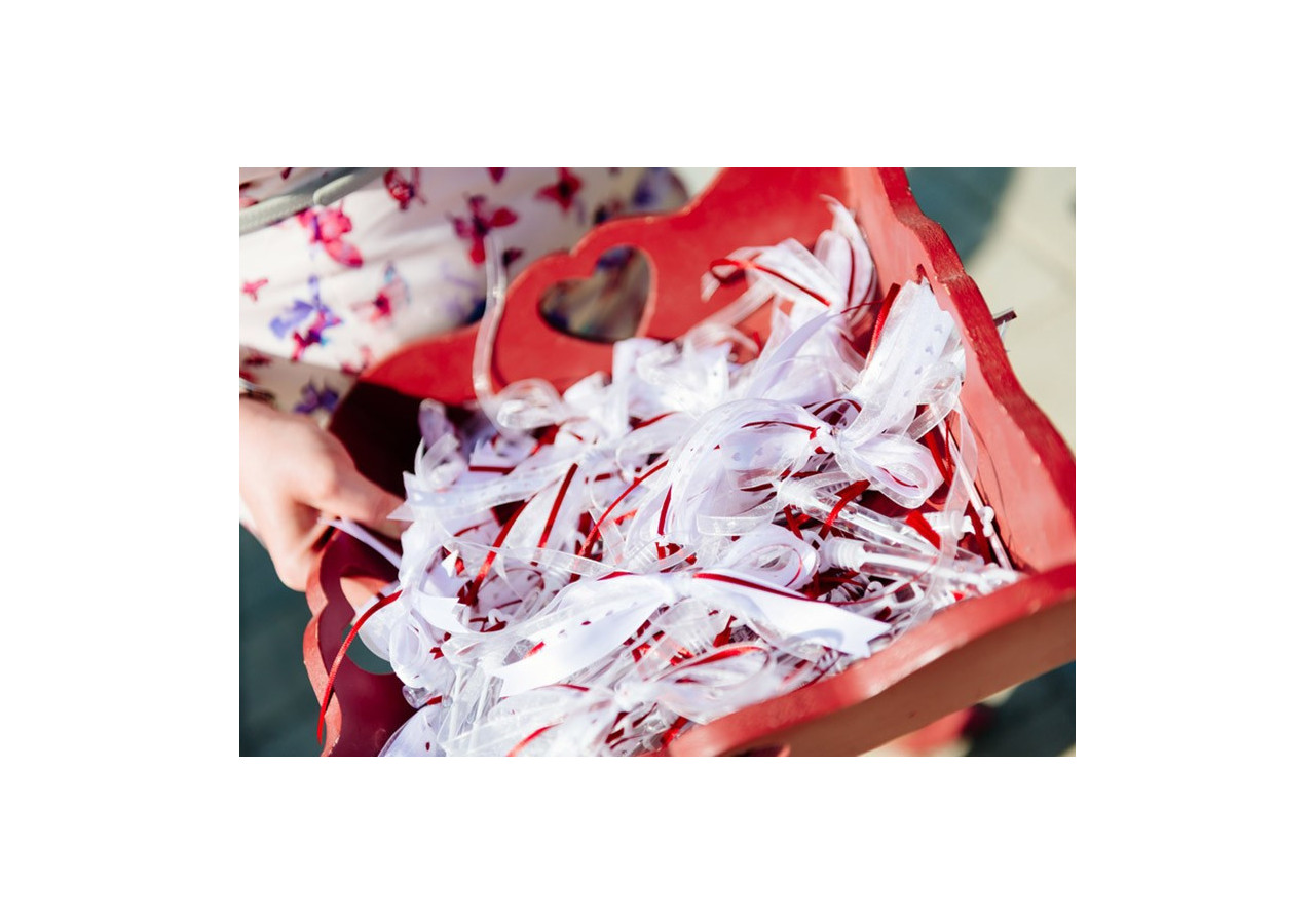 Set de bulles de savon 48 pièces - Cœur pour mariage, 4,5ml, 1x10x1cm - 10024479 - WURM