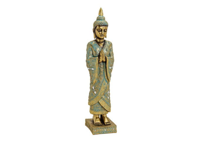 Buddha debout sur socle - Poly, 13 x 55 x 13 cm - 10022844 - WURM
