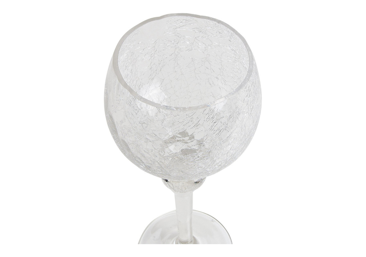 Set de Bougies Cracking Transparent - 3 pièces de 30 à 40cm - 10022118 - WURM