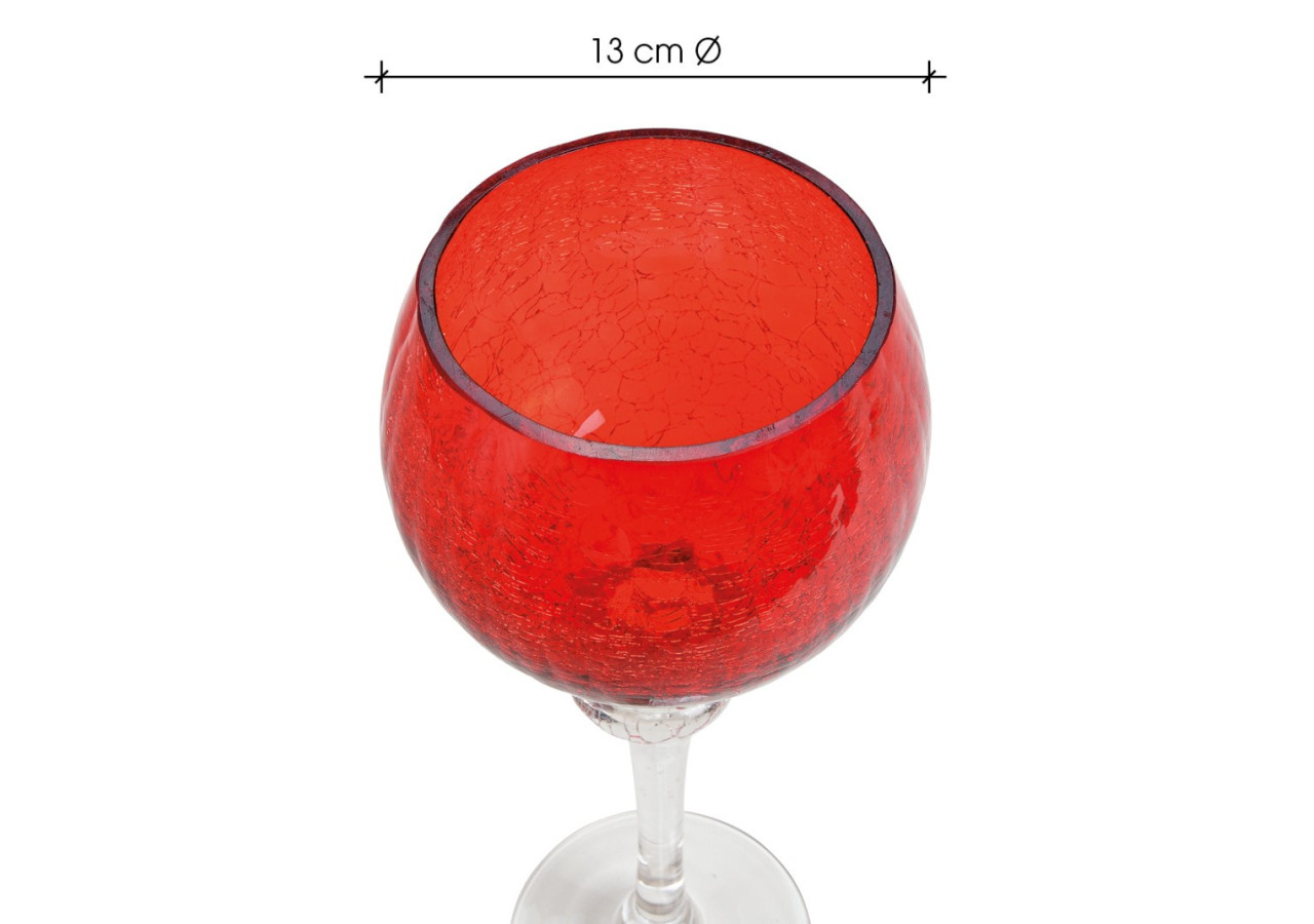 Set de Bougies Cracking Rouge - 3 pièces de 30 à 40cm - 10022117 - WURM