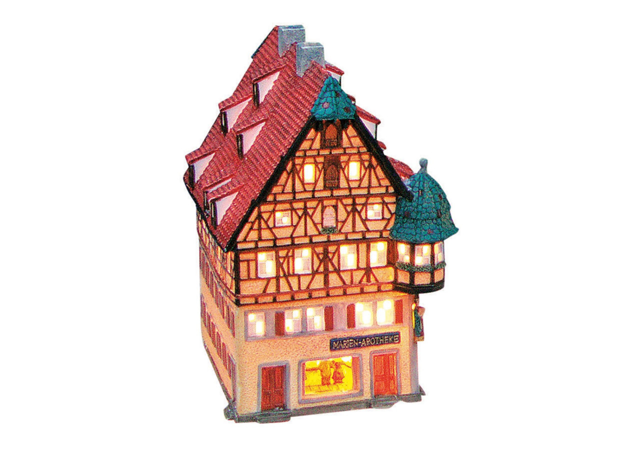 Maison Luminée 'Marien-Apotheke' - Porcelaine 15x19x10 cm - 10021312 - WURM