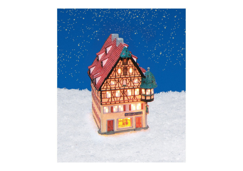 Maison Luminée 'Marien-Apotheke' - Porcelaine 15x19x10 cm - 10021312 - WURM