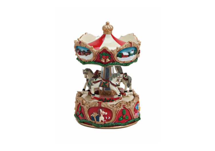 Carrousel Musical - Poly 11x17x11 cm - 10020049 - WURM