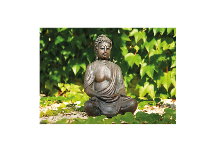 Buddha Assis en Résine - Brun, 24 x 23 x 38 cm - 10018109 - WURM 2