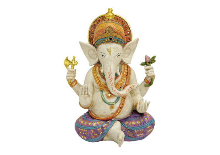 Statue de Ganesha en polyéthylène - 30 x 16 x 40 cm - 10016100 - WURM