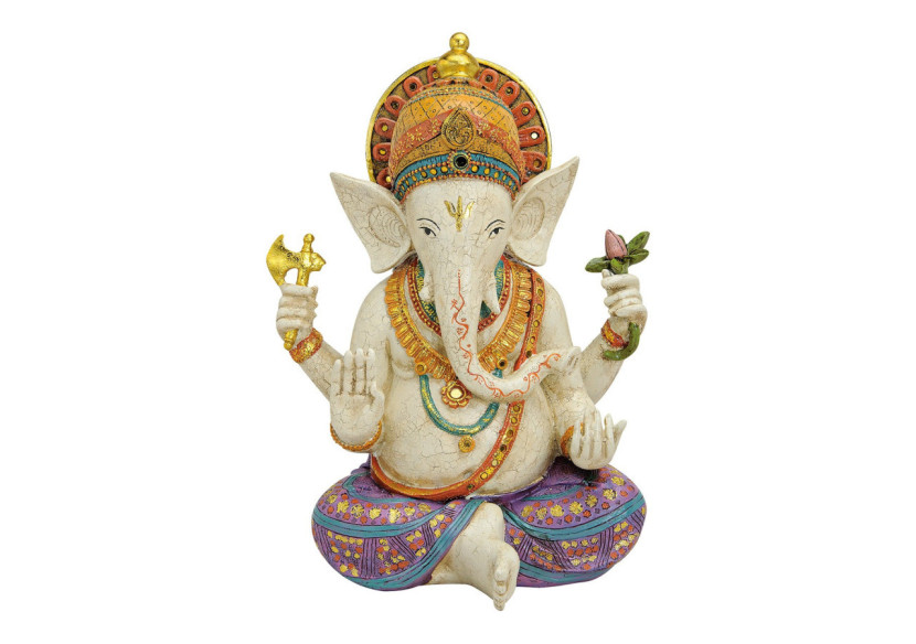 Statue de Ganesha en polyéthylène - 30 x 16 x 40 cm - 10016100 - WURM