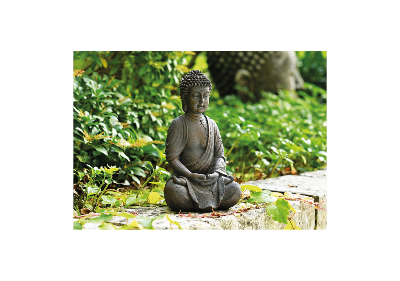 Statue de Bouddha assis - Brun, 25 cm - 10014947 - WURM